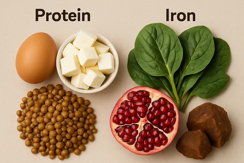 Healthy eating habits for strong, shiny, and nourished hair